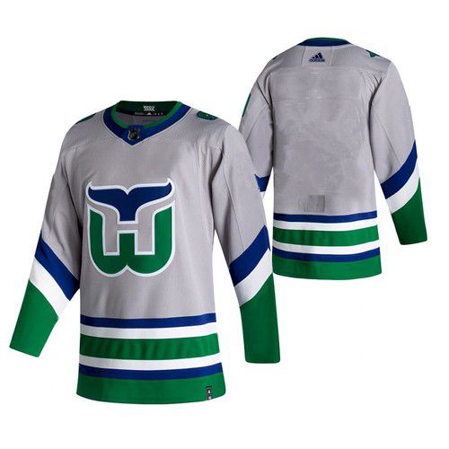 Cheap Men Carolina Hurricanes Blank White NHL 2021 Reverse Retro jersey